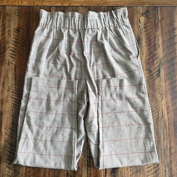 Madewell paper bag plaid pants - Picture 2 of 4